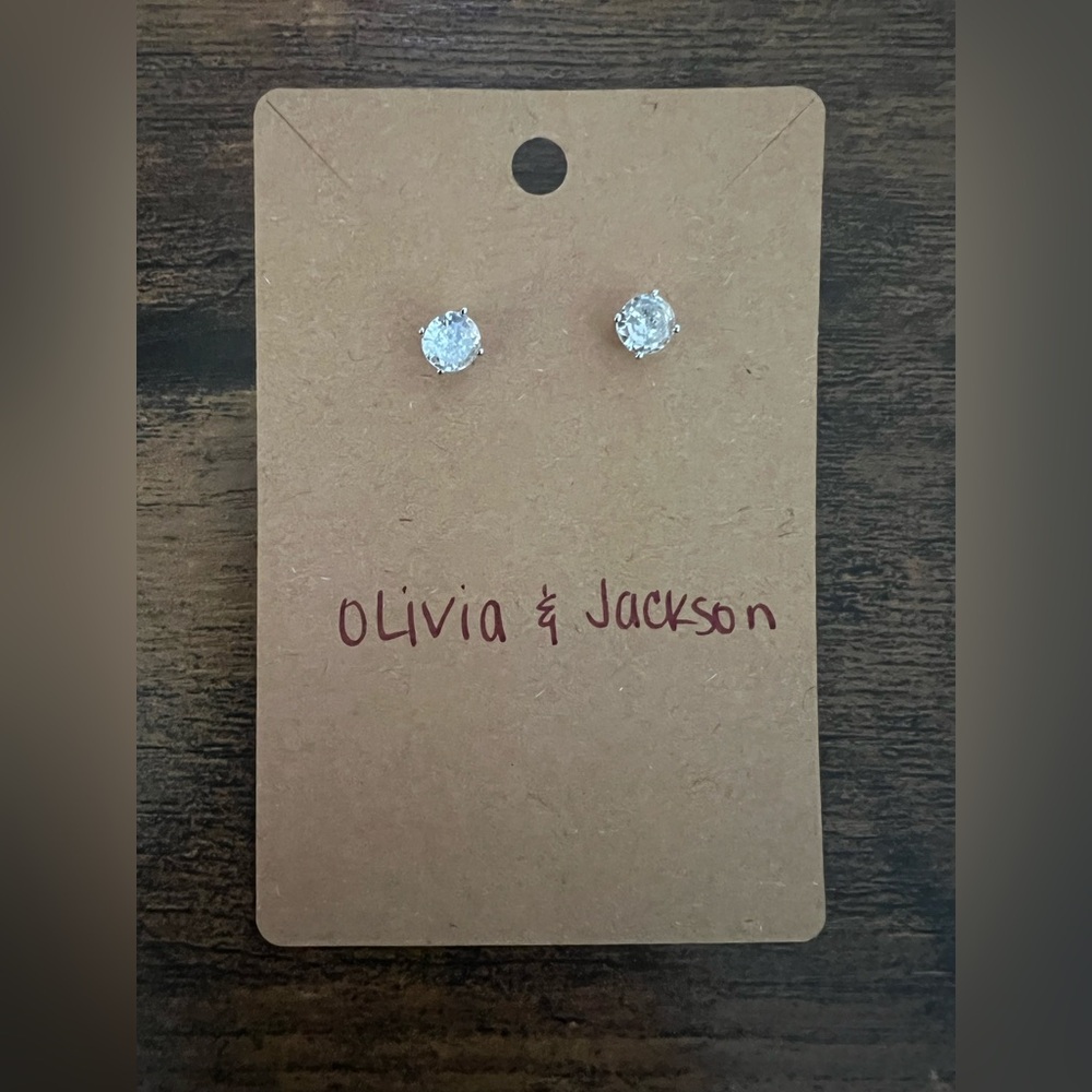 Silver Stud Earrings
